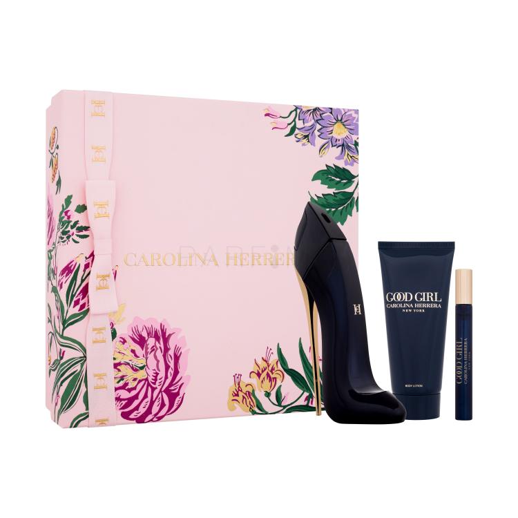 Carolina Herrera Good Girl SET2 Set cadou Apă de parfum 80 ml + loțiune de corp 100 ml + apă de parfum 10 ml