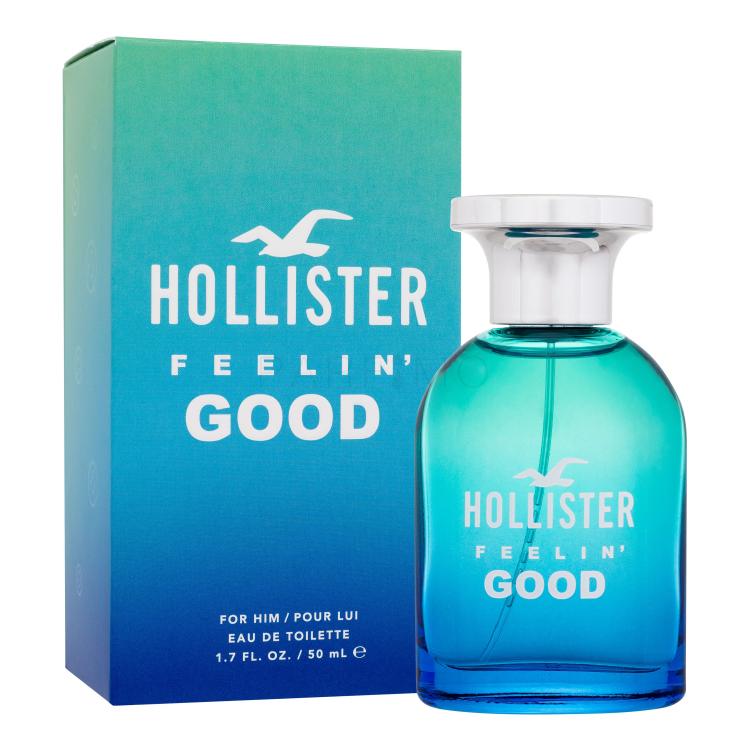 Hollister Feelin&#039; Good Apă de toaletă pentru bărbați 50 ml