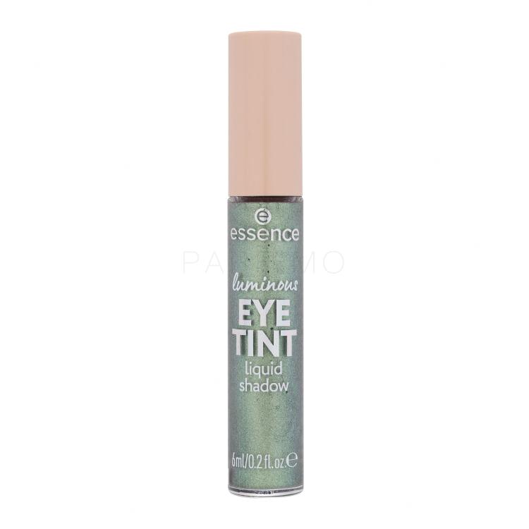 Essence Luminous Eye Tint Liquid Shadow Fard de pleoape pentru femei 6 ml Nuanţă 06 Sparkly Jade