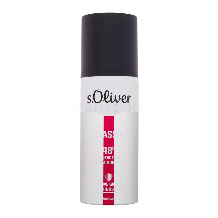 s.Oliver Classic Deodorant pentru bărbați 150 ml