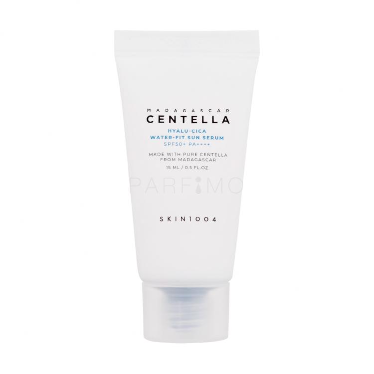 SKIN1004 Hyalu-Cica Water-Fit Sun Serum SPF50+ Pentru ten pentru femei 15 ml