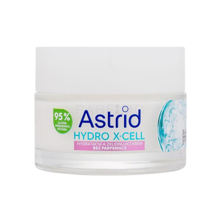 Astrid Hydro X-Cell Hydrating &amp; Soothing Cream Cremă de zi pentru femei 50 ml