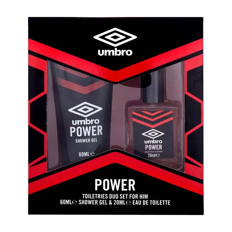 UMBRO Power Set cadou Apă de toaletă 20 ml + gel de duș 60 ml