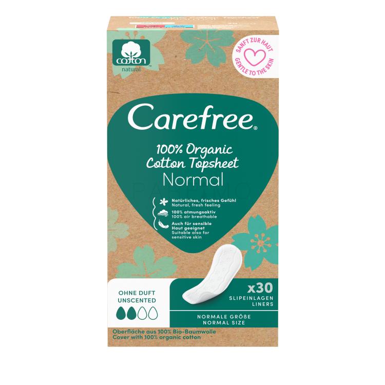 Carefree Organic Cotton Normal Absorbant slip pentru femei Set