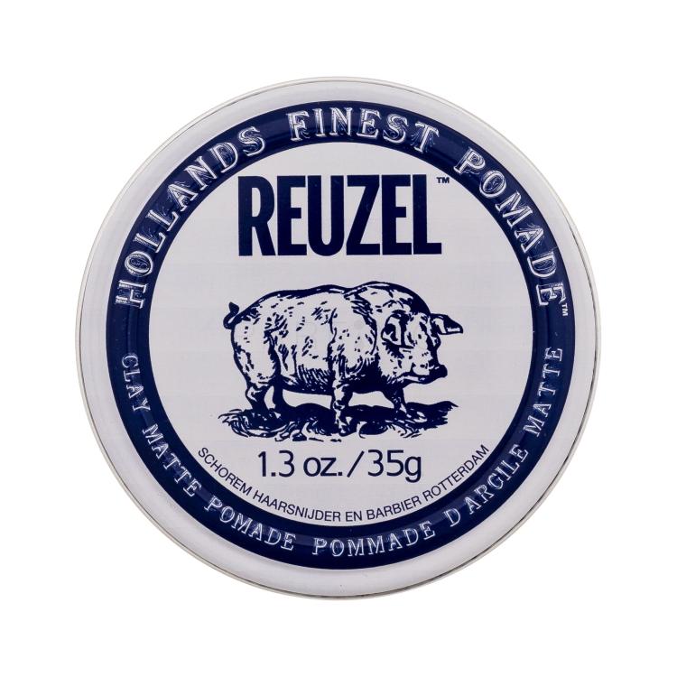 Reuzel Hollands Finest Pomade Clay Matte Pomade Stilizare și modelare pentru bărbați 35 g