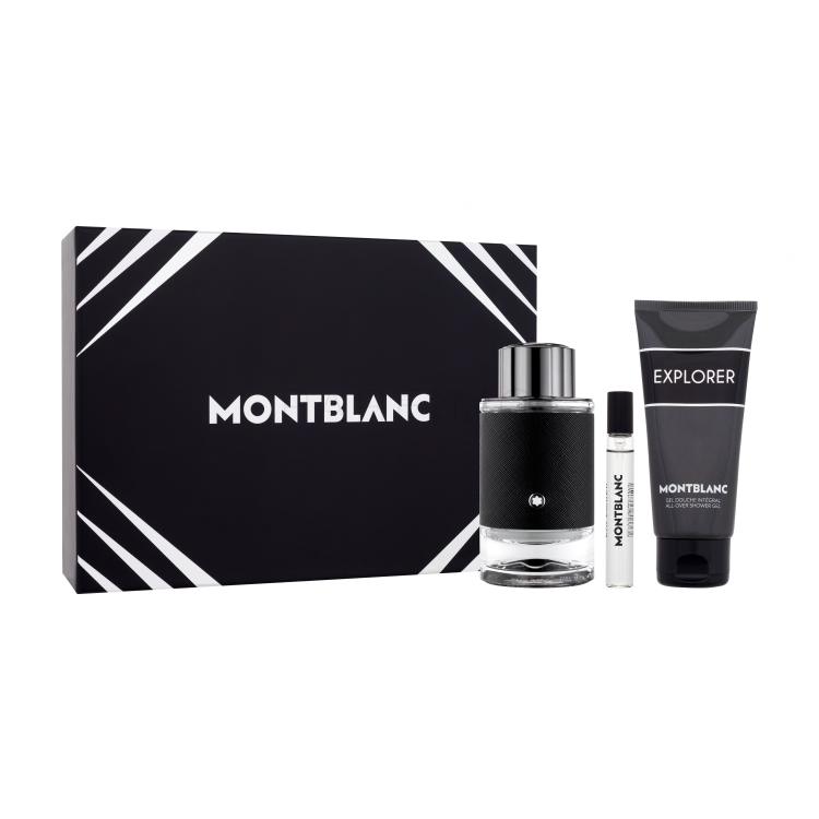 Montblanc Explorer Set cadou Apă de parfum 100 ml + apă de parfum 7,5 ml + gel de duș 100 ml