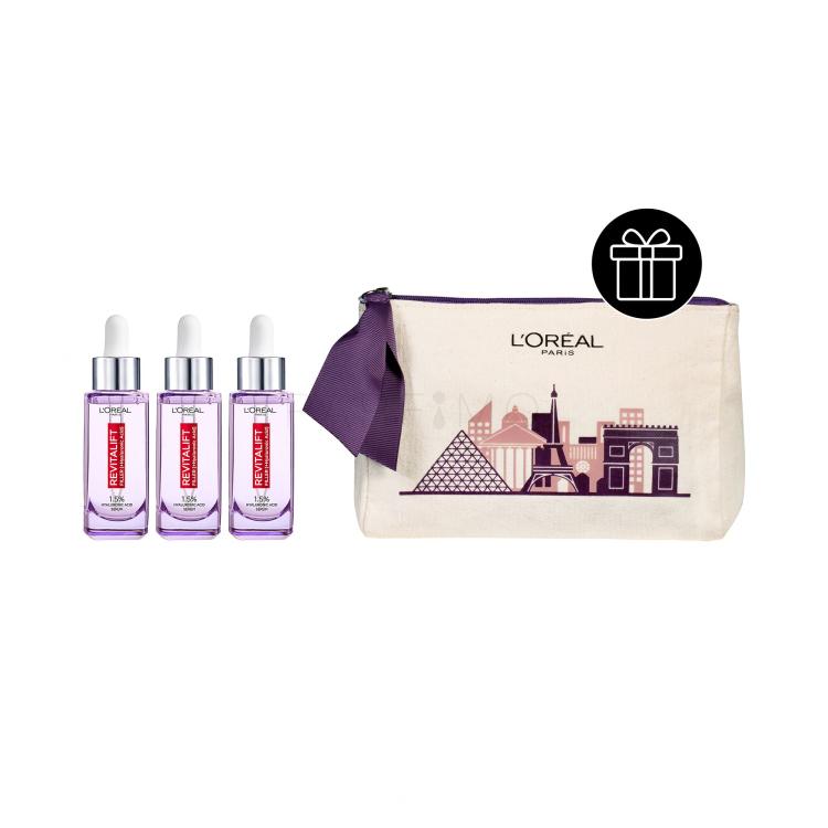 Set Ser facial L&#039;Oréal Paris Revitalift Filler HA 1,5% + Genți cosmetice L&#039;Oréal Paris Cosmetic Bag