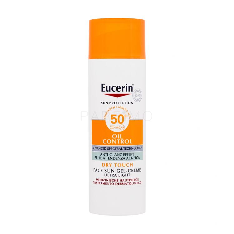 Eucerin Sun Oil Control Dry Touch Face Sun Gel-Cream SPF50+ Pentru ten 50 ml