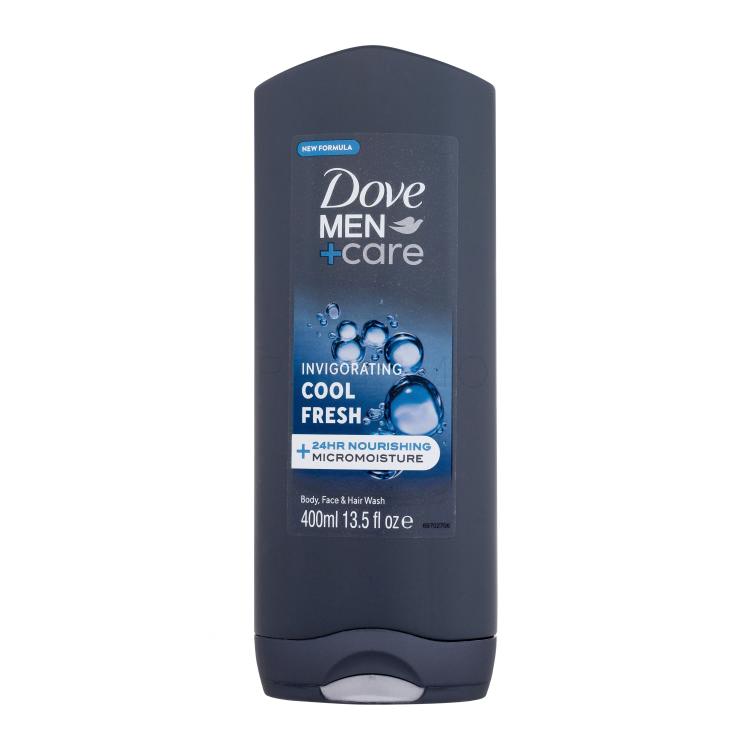 Dove Men + Care Invigorating Cool Fresh Gel de duș pentru bărbați 400 ml