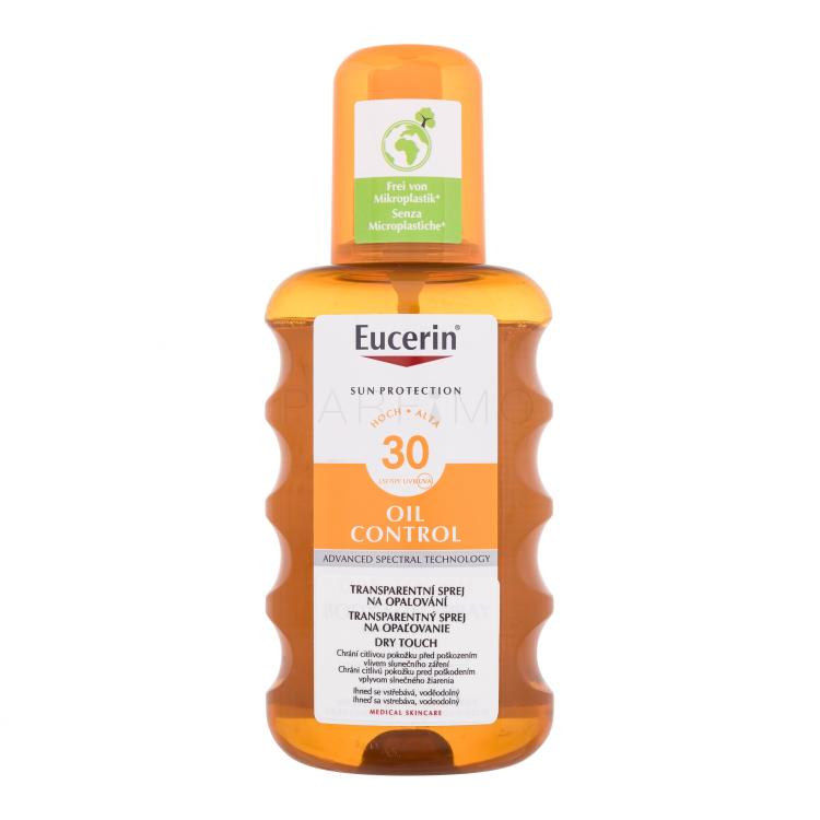 Eucerin Sun Oil Control Dry Touch Transparent Spray SPF30 Pentru corp 200 ml