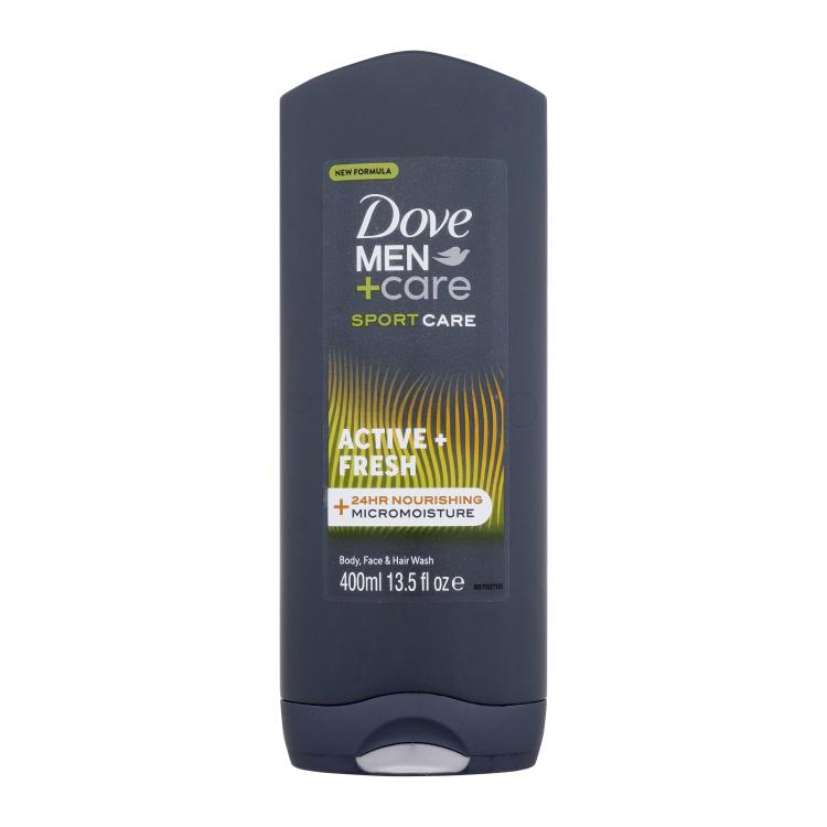 Dove Men + Care Sport Care Active + Fresh Gel de duș pentru bărbați 400 ml