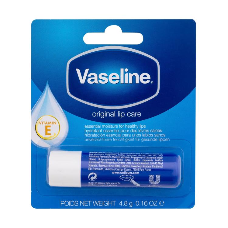 Vaseline Original Lip Care Balsam de buze pentru femei 4,8 g