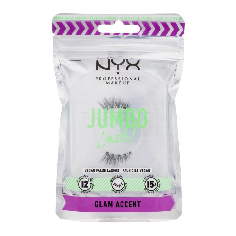 NYX Professional Makeup Jumbo Lash! Glam Accent Gene false pentru femei 1 buc