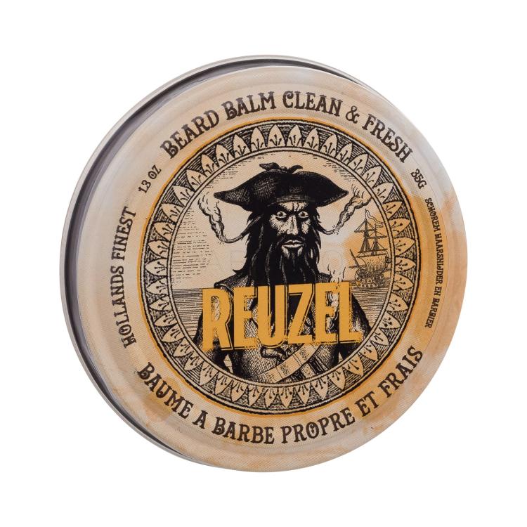 Reuzel Beard Balm Clean &amp; Fresh Balsam pentru barbă pentru bărbați 35 g