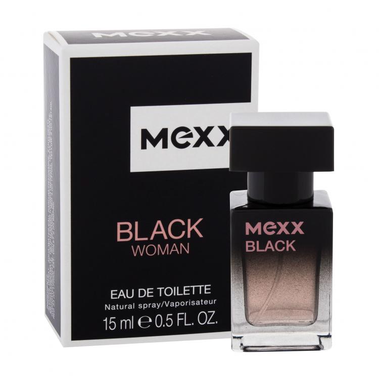Mexx Black Apă de toaletă pentru femei 15 ml