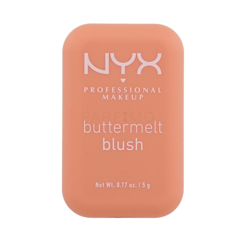NYX Professional Makeup Buttermelt Blush Fard de obraz pentru femei 5 g Nuanţă 03 Sooner The Butta