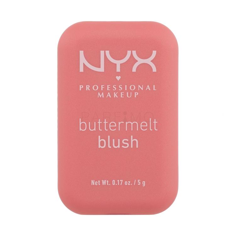 NYX Professional Makeup Buttermelt Blush Fard de obraz pentru femei 5 g Nuanţă 04 You Know Butta