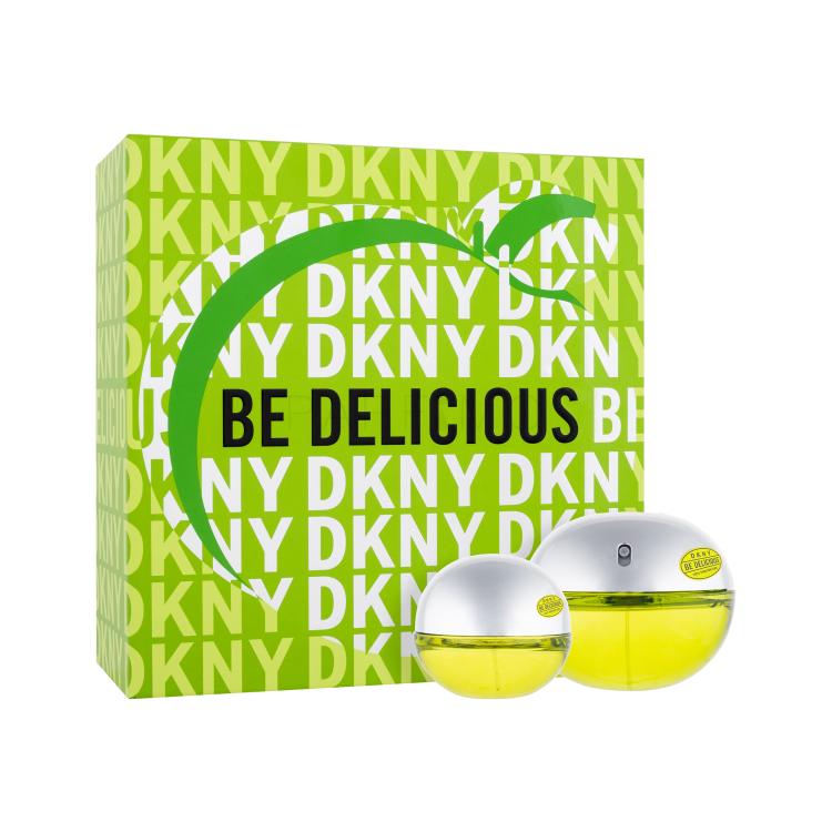 DKNY Be Delicious Set cadou Apă de parfum 100 ml + apă de parfum 30 ml Cutie cu defect
