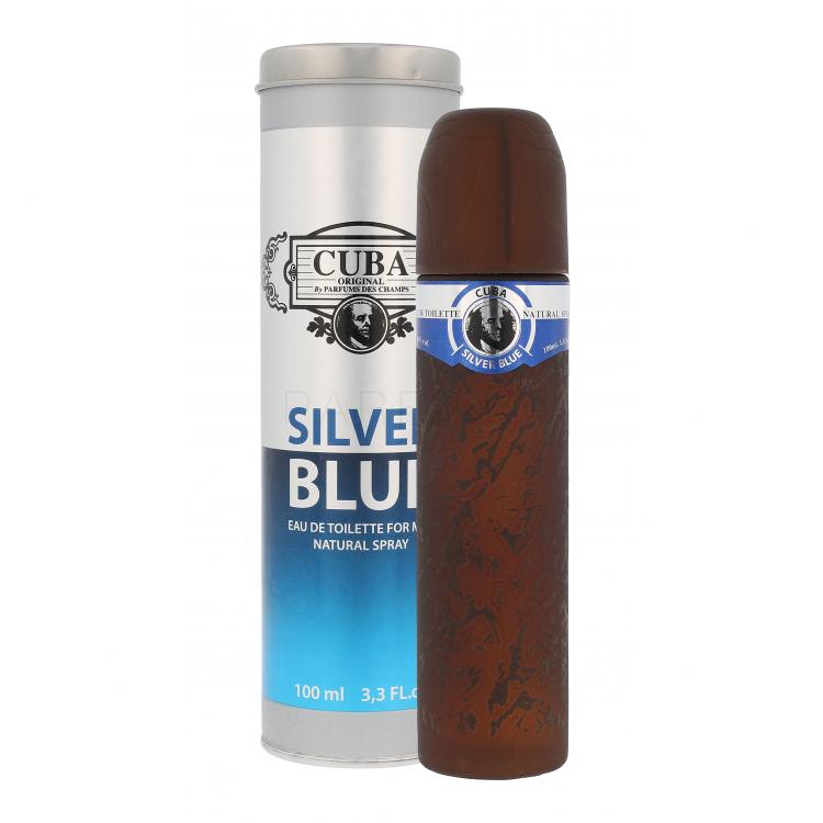 Cuba Silver Blue Apă de toaletă pentru bărbați 100 ml