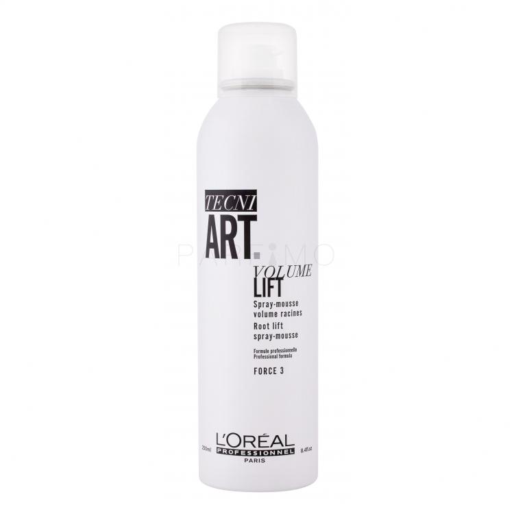 L&#039;Oréal Professionnel Tecni.Art Volume Lift Spumă de păr pentru femei 250 ml