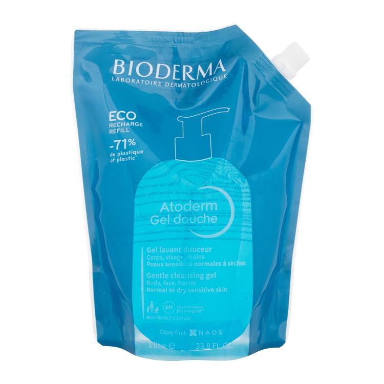 BIODERMA Atoderm Gentle Cleansing Gel Gel de duș Rezerva 1000 ml