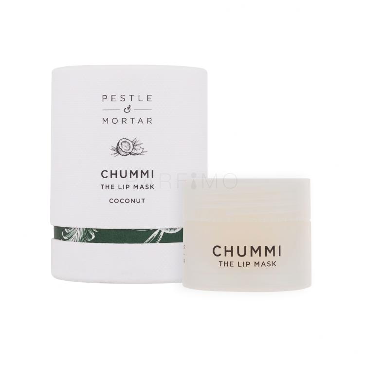 Pestle &amp; Mortar Chummi The Lip Mask Coconut Balsam de buze pentru femei 20 g