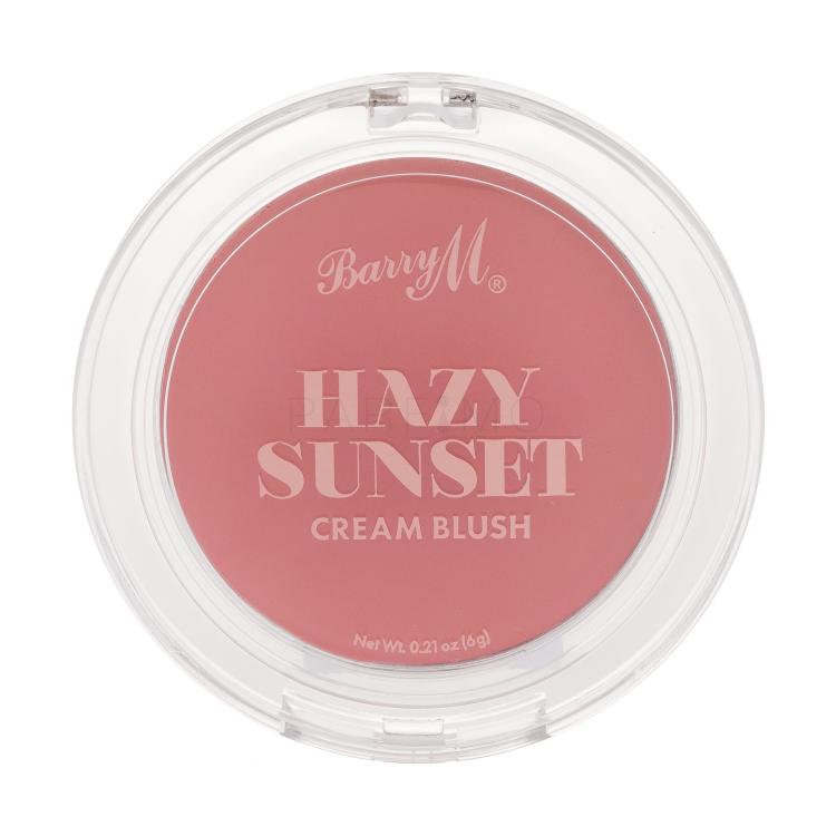 Barry M Hazy Sunset Cream Blush Fard de obraz pentru femei 6 g Nuanţă Sundown Dream