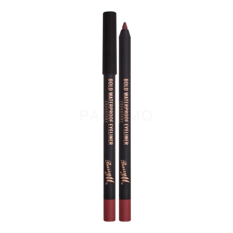 Barry M Bold Waterproof Eyeliner Creion de ochi pentru femei 1,2 g Nuanţă Cranberry