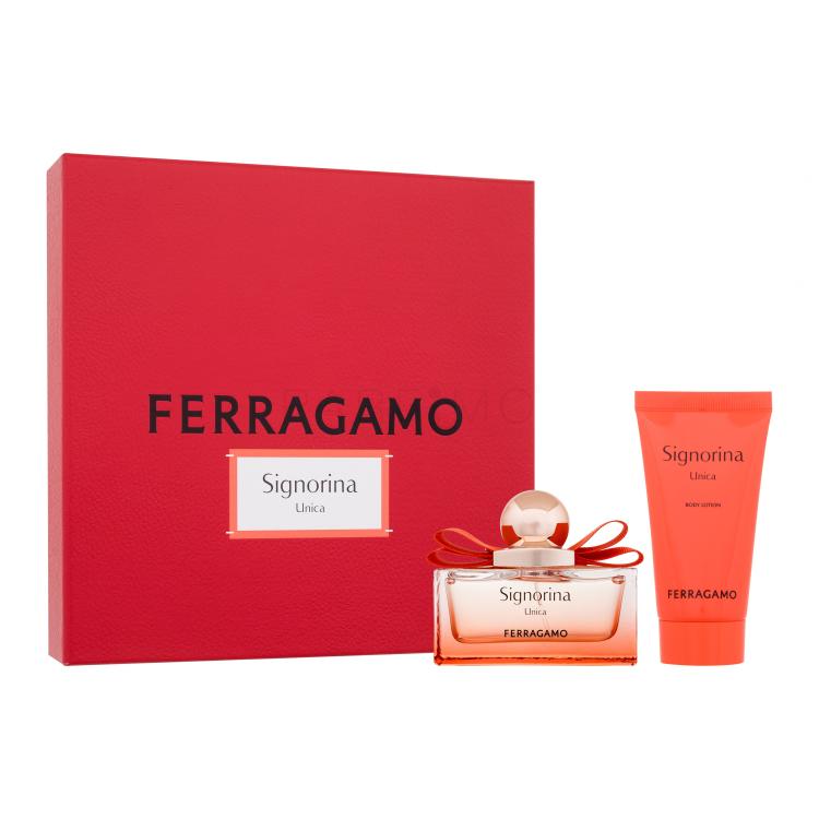Ferragamo Signorina Unica Set cadou Apă de parfum 50 ml + loțiune de corp 50 ml