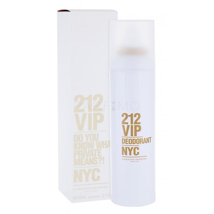 Carolina Herrera 212 VIP Deodorant pentru femei 150 ml