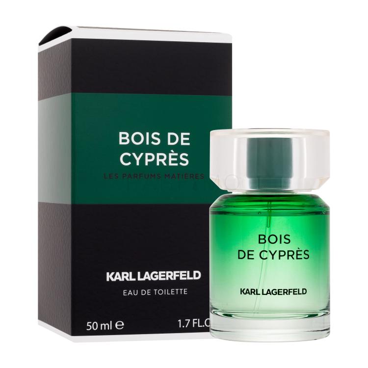 Karl Lagerfeld Les Parfums Matières Bois de Cyprès Apă de toaletă pentru bărbați 50 ml