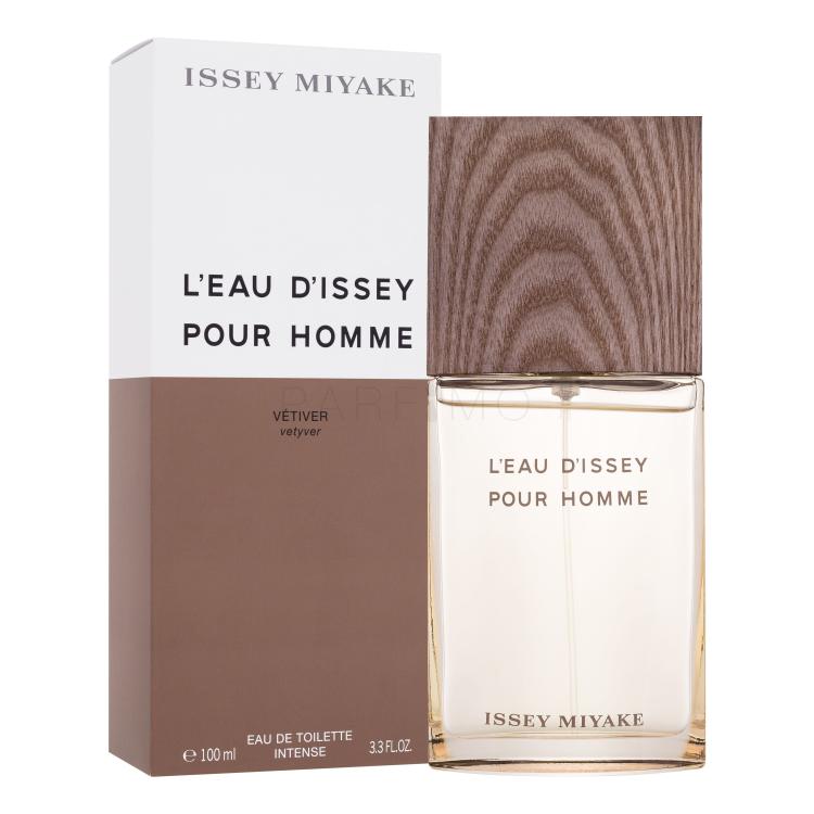 Issey Miyake L&#039;Eau D&#039;Issey Pour Homme Vetiver Apă de toaletă pentru bărbați 100 ml Cutie cu defect