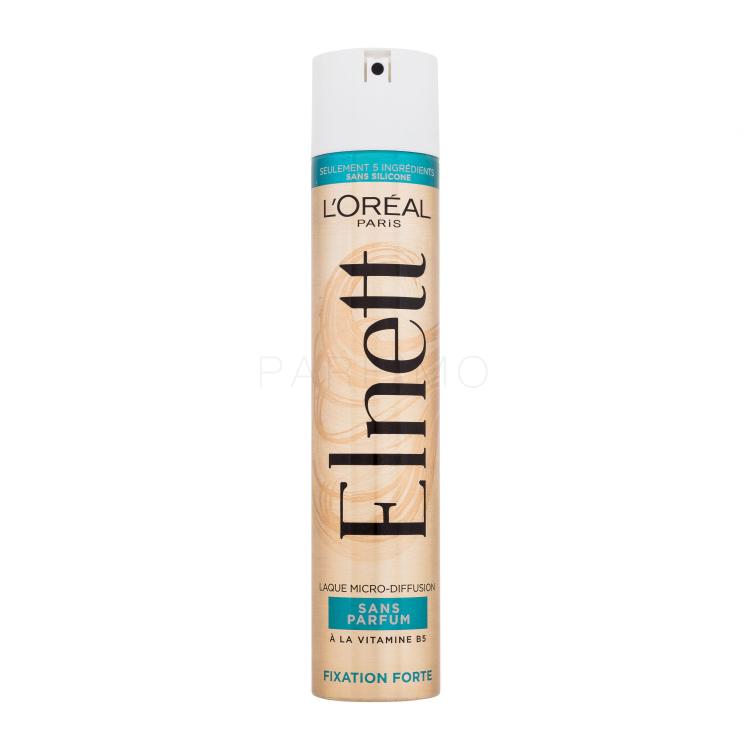 L'Oréal Paris Elnett Micro-Diffusion Hairspray Fragrance Free Fixativ de păr pentru femei 300 ml