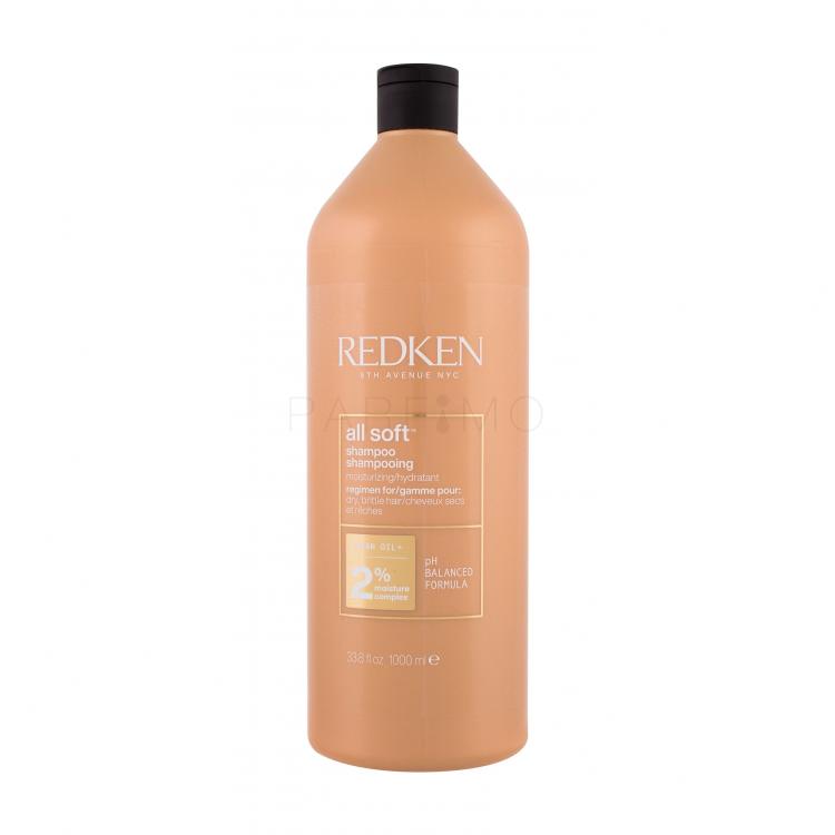 Redken All Soft Șampon pentru femei 1000 ml