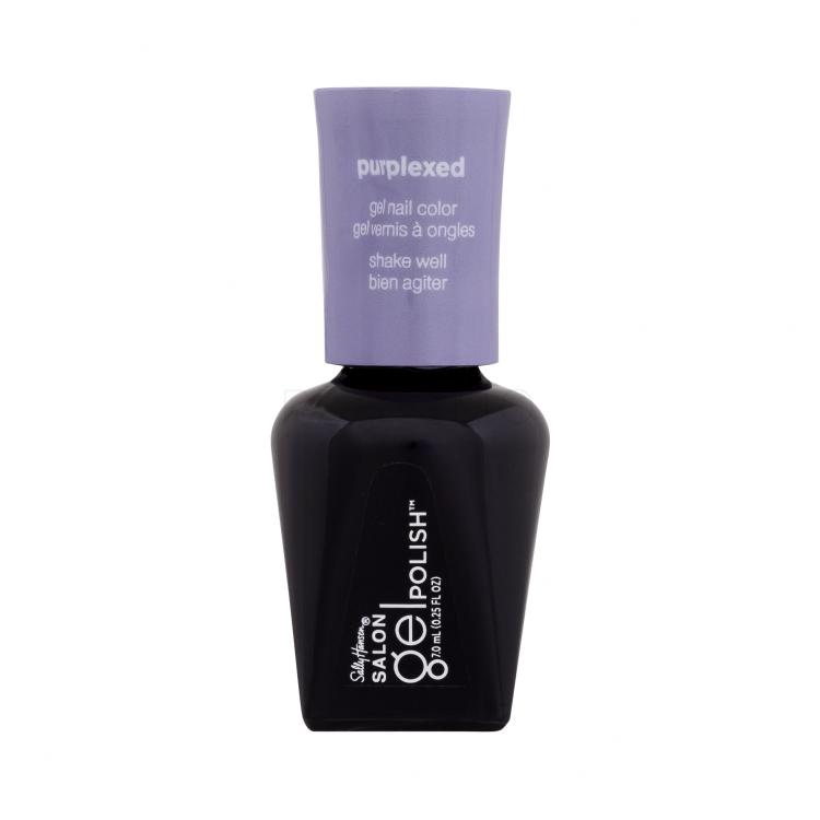 Sally Hansen Salon Gel Polish Gel Nail Color Lac de unghii pentru femei 7 ml Nuanţă 904 Purplexed