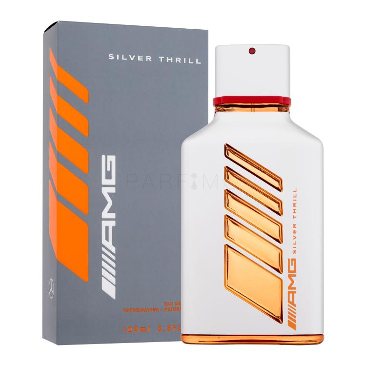 Mercedes-Benz AMG Silver Thrill Apă de parfum pentru bărbați 100 ml