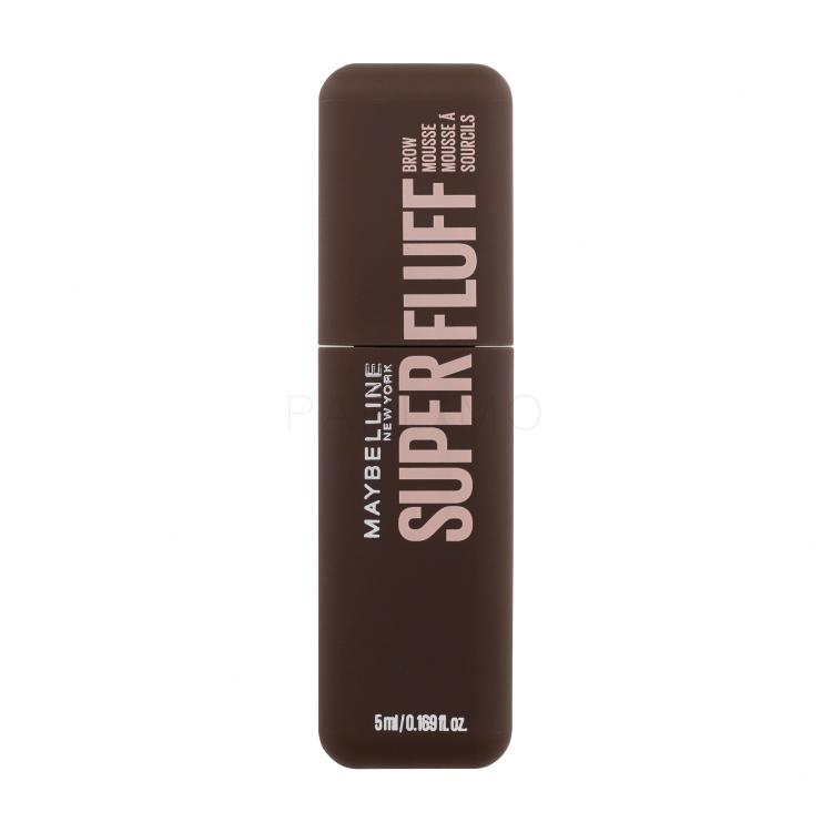 Maybelline Superfluff Brow Mousse Gel și ceară pentru femei 5 ml Nuanţă 257 Medium Brown