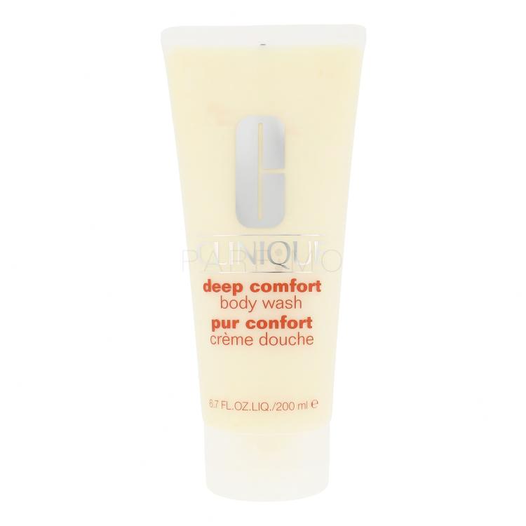 Clinique Deep Comfort Cremă de duș pentru femei 200 ml