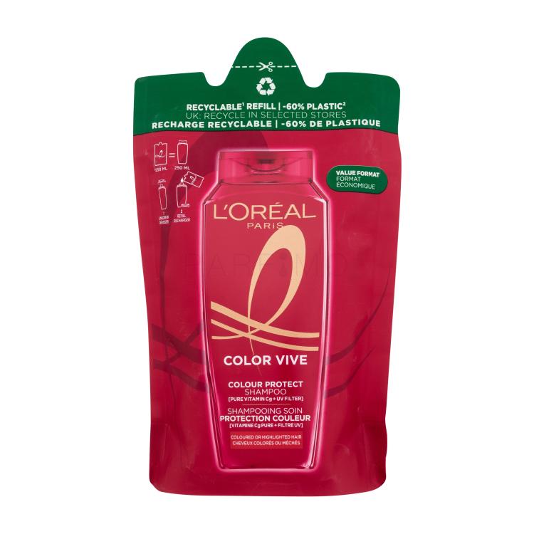 L&#039;Oréal Paris Elseve Color-Vive Protecting Shampoo Șampon pentru femei Rezerva 250 ml