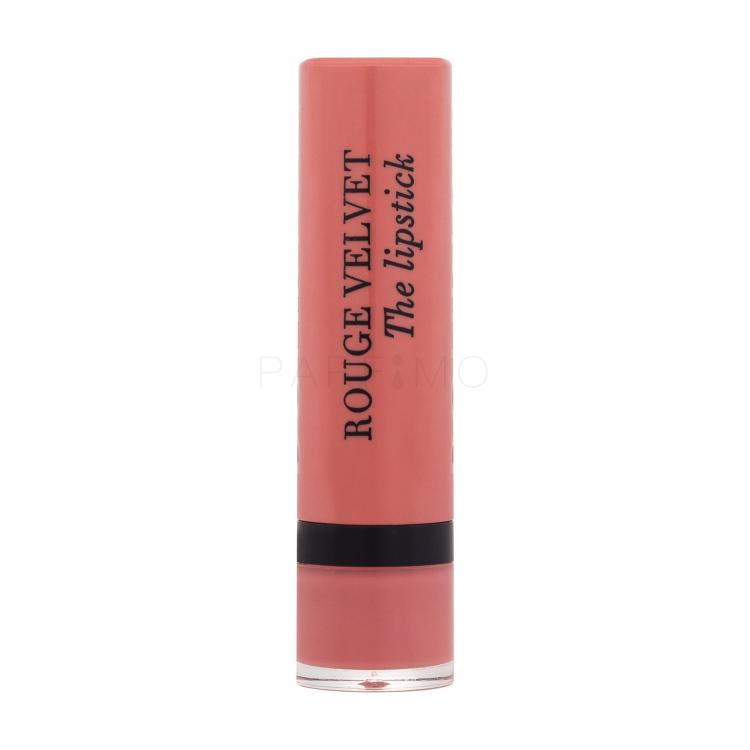 BOURJOIS Paris Rouge Velvet The Lipstick Ruj de buze pentru femei 2,4 g Nuanţă 49 Maca’Rose