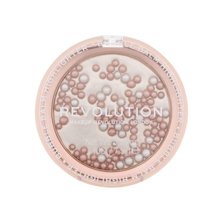 Makeup Revolution London Bubble Balm Highlighter Iluminator pentru femei 7,5 g Nuanţă Icy Rose