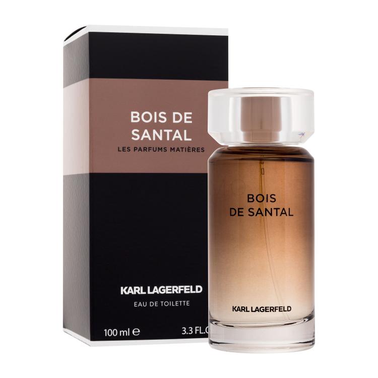 Karl Lagerfeld Les Parfums Matières Bois de Santal Apă de toaletă pentru bărbați 100 ml