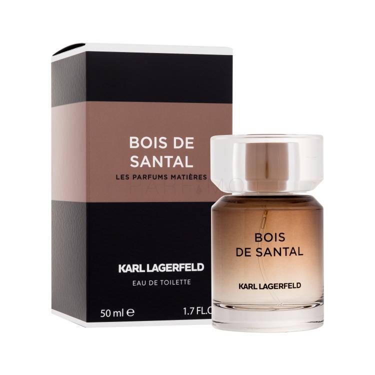 Karl Lagerfeld Les Parfums Matières Bois de Santal Apă de toaletă pentru bărbați 50 ml