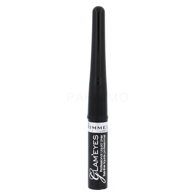 Rimmel London Glam Eyes Tuș de ochi pentru femei 3,5 ml Nuanţă 001 Black Glamour