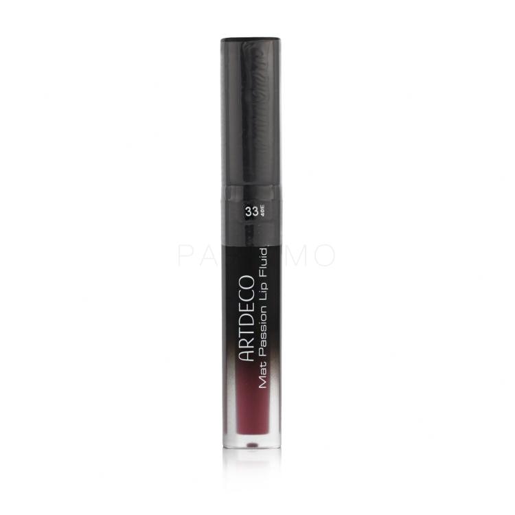 Artdeco Mat Passion Lip Fluid Ruj de buze pentru femei 3 ml Nuanţă 33 Smooth Plum