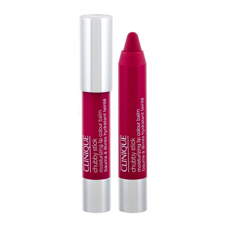 Clinique Chubby Stick Ruj de buze pentru femei 3 g Nuanţă 07 Super Strawberry
