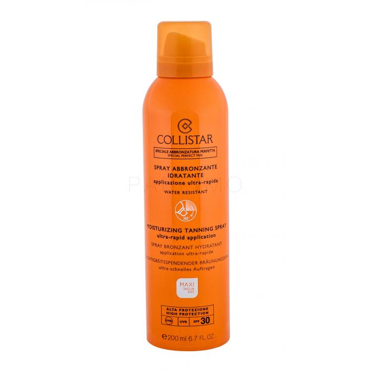 Collistar Special Perfect Tan Moisturizing Tanning Spray SPF30 Pentru corp pentru femei 200 ml