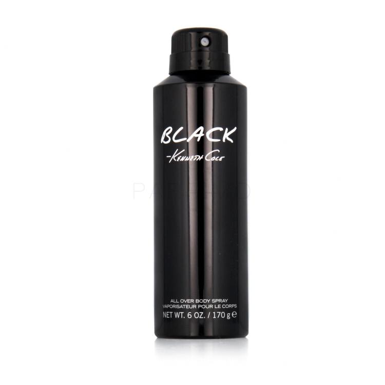 Kenneth Cole Black for Men Spray de corp pentru bărbați 170 g