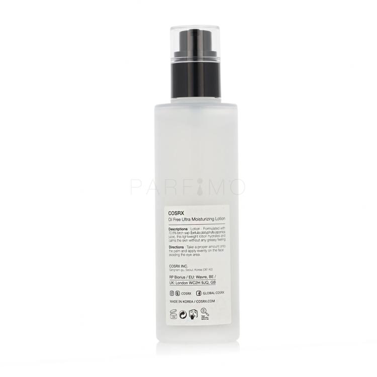 COSRX Birch Sap Oil-Free Ultra-Moisturizing Lotion Cremă de zi 100 ml
