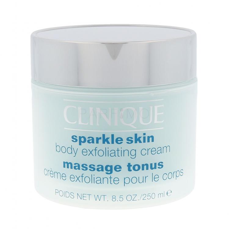 Clinique Sparkle Skin Body Exfoliating Cream Exfoliant de corp pentru femei 250 ml